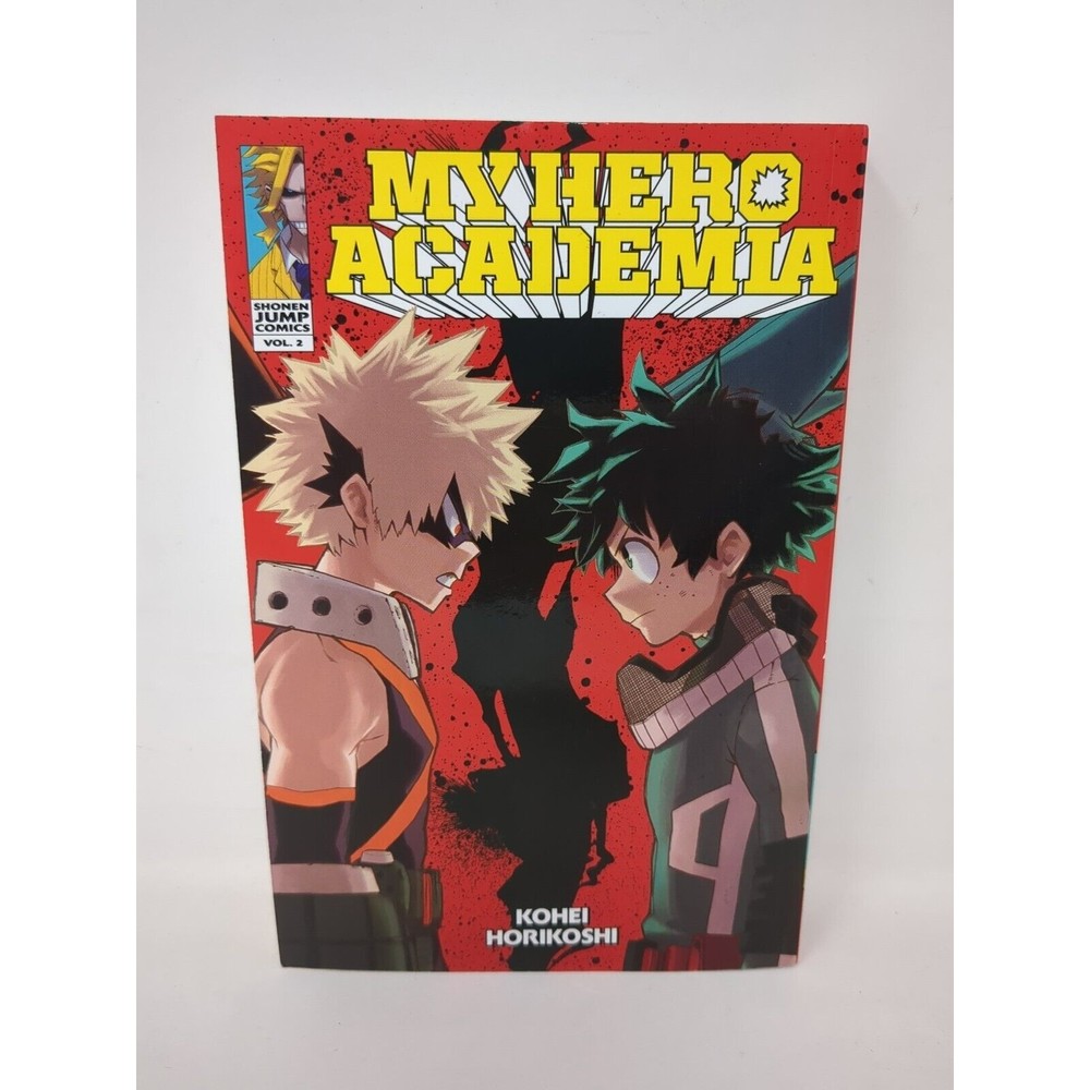My Hero‎ Academia Volume 2 English Manga Graphic Novel by Kouhei Horikoshi VTG